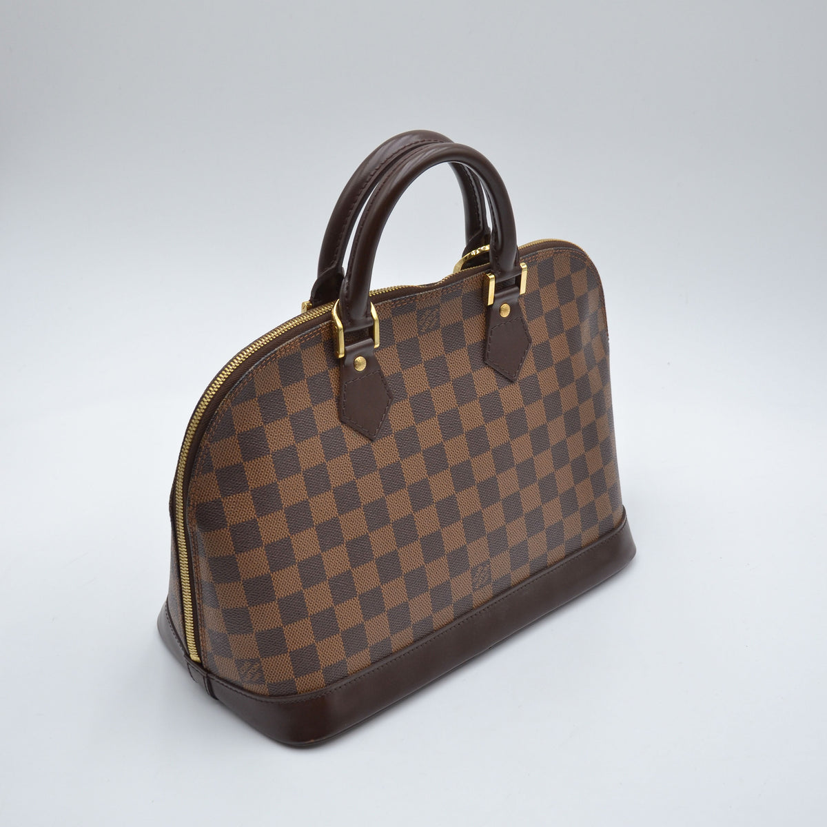 Louis Vuitton Alma PM toile Damier Ébène