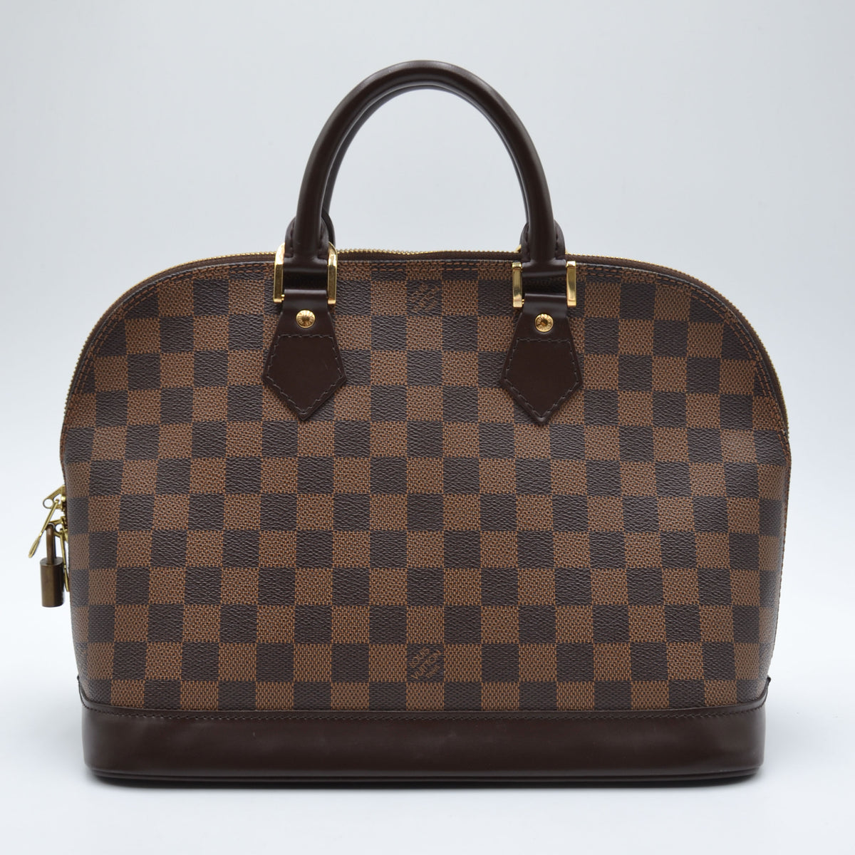 Louis Vuitton Alma PM toile Damier Ébène