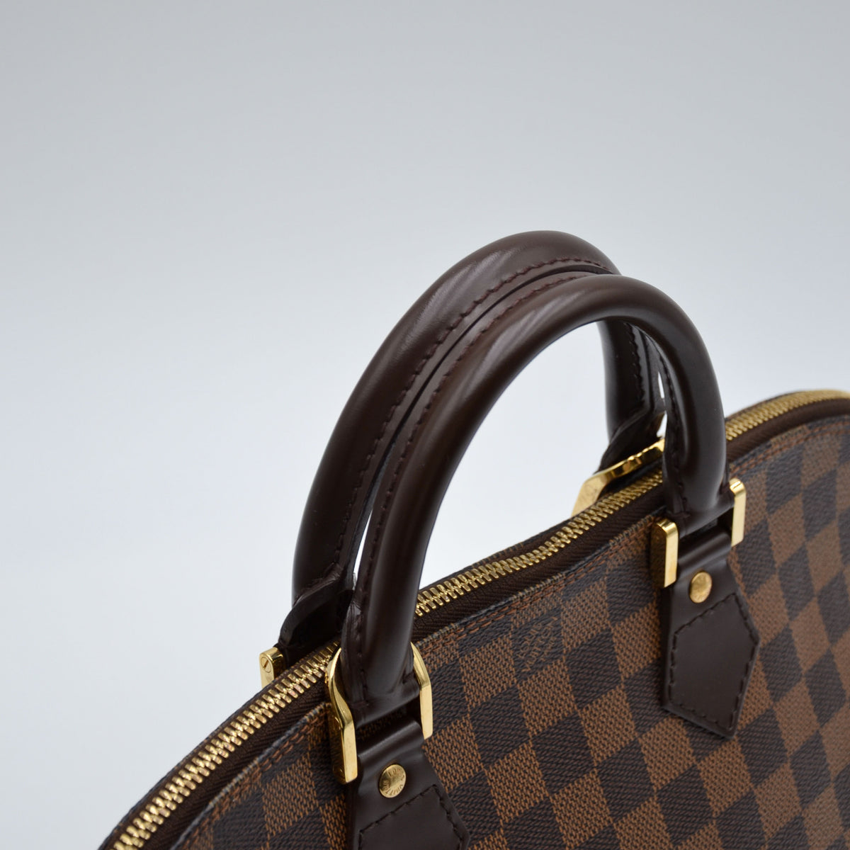 Louis Vuitton Alma PM toile Damier Ébène