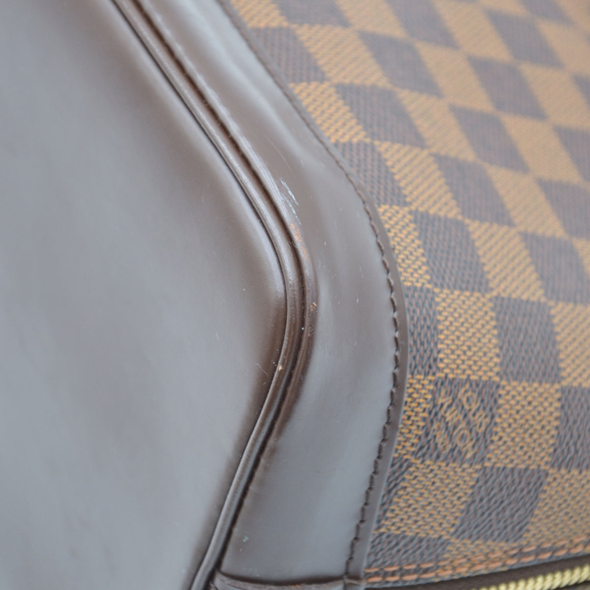 Louis Vuitton Alma PM toile Damier Ébène