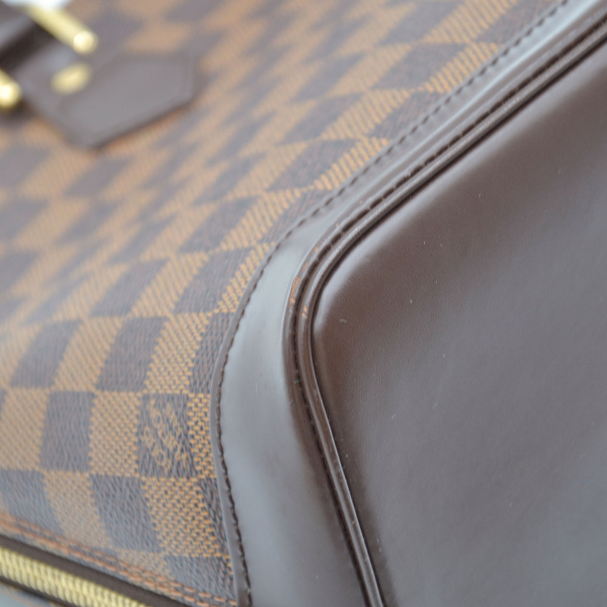 Louis Vuitton Alma PM toile Damier Ébène
