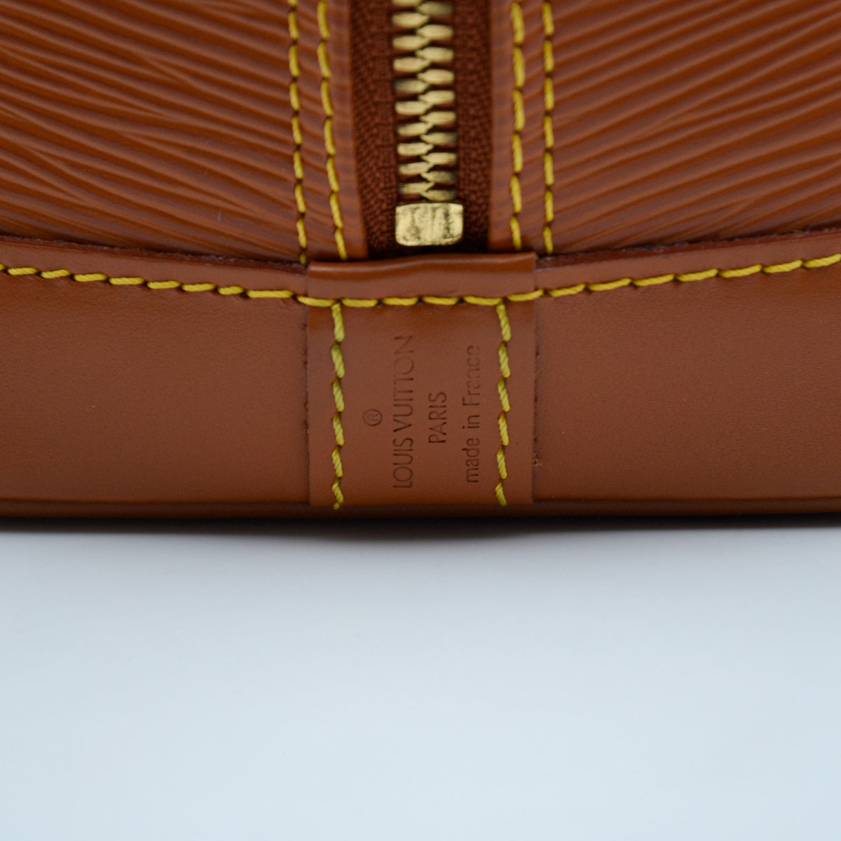 Louis Vuitton Alma PM Épi Cipango Gold