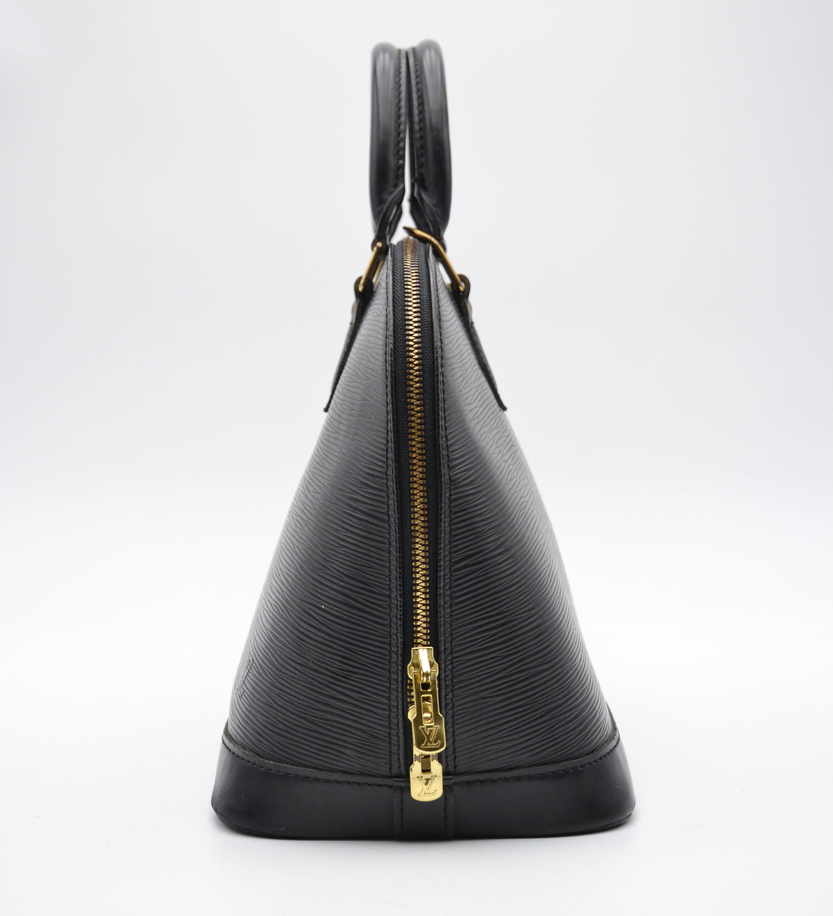 Sac Louis Vuitton Alma PM Cuir Épi Noir Vintage