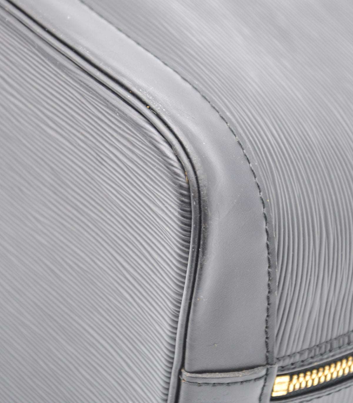 Sac Louis Vuitton Alma PM Cuir Épi Noir Vintage