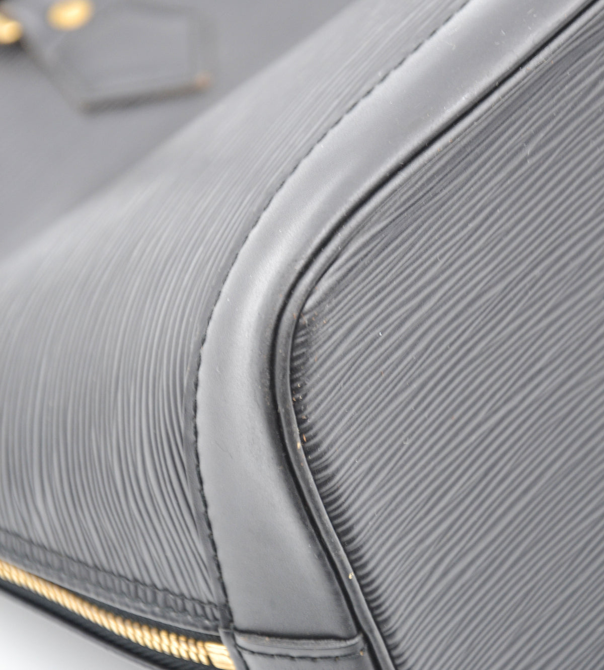 Sac Louis Vuitton Alma PM Cuir Épi Noir Vintage