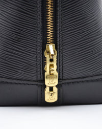 Sac Louis Vuitton Alma PM Cuir Épi Noir Vintage