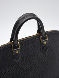 Sac Louis Vuitton Alma PM Cuir Épi Noir Vintage