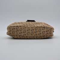 Sac Baguette Fendi Vintage Toile Zucchino