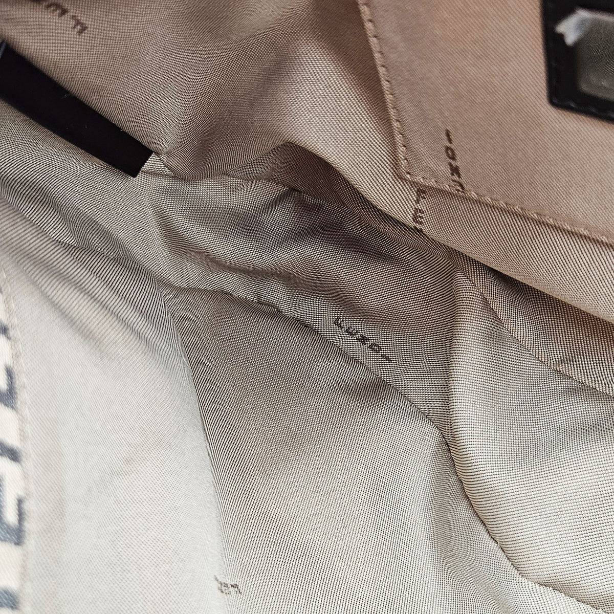 Sac Baguette Fendi Vintage Toile Zucchino