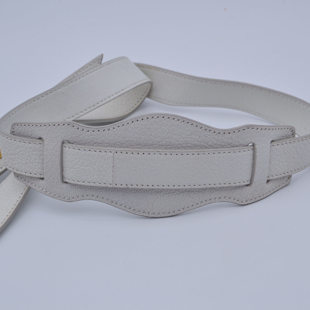 Balenciaga City Mini Cuir Grainé Blanc