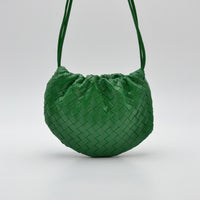 Sac Bottega Veneta Mini Bulb Nappa Racing Green