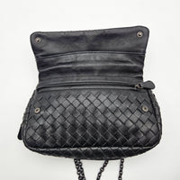 Bottega Veneta Mini Bag Intrecciato Nappa Noir