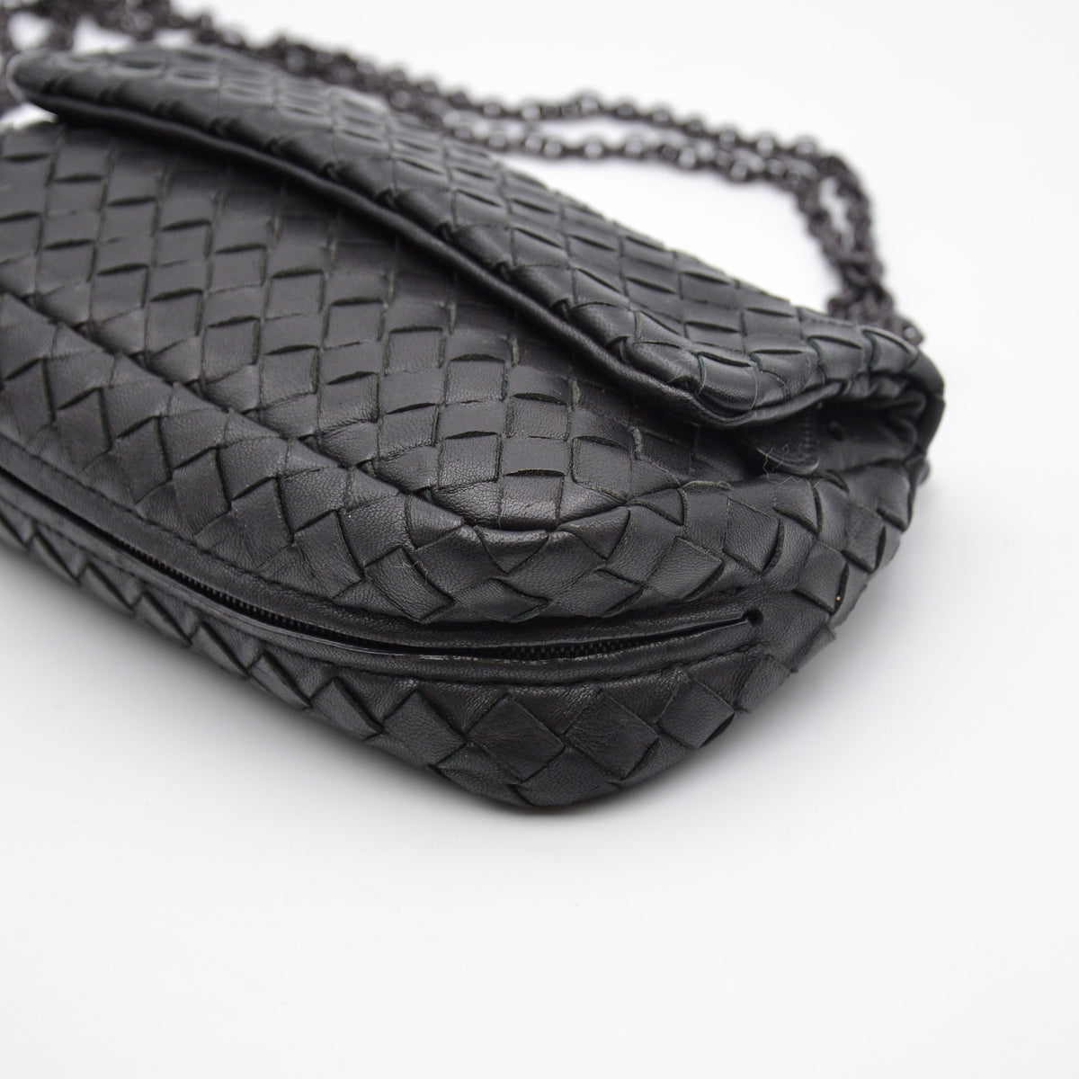 Bottega Veneta Mini Bag Intrecciato Nappa Noir