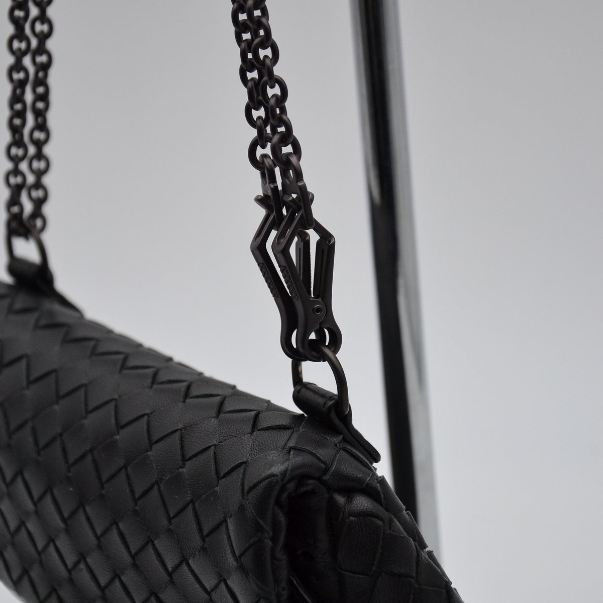 Bottega Veneta Mini Bag Intrecciato Nappa Noir