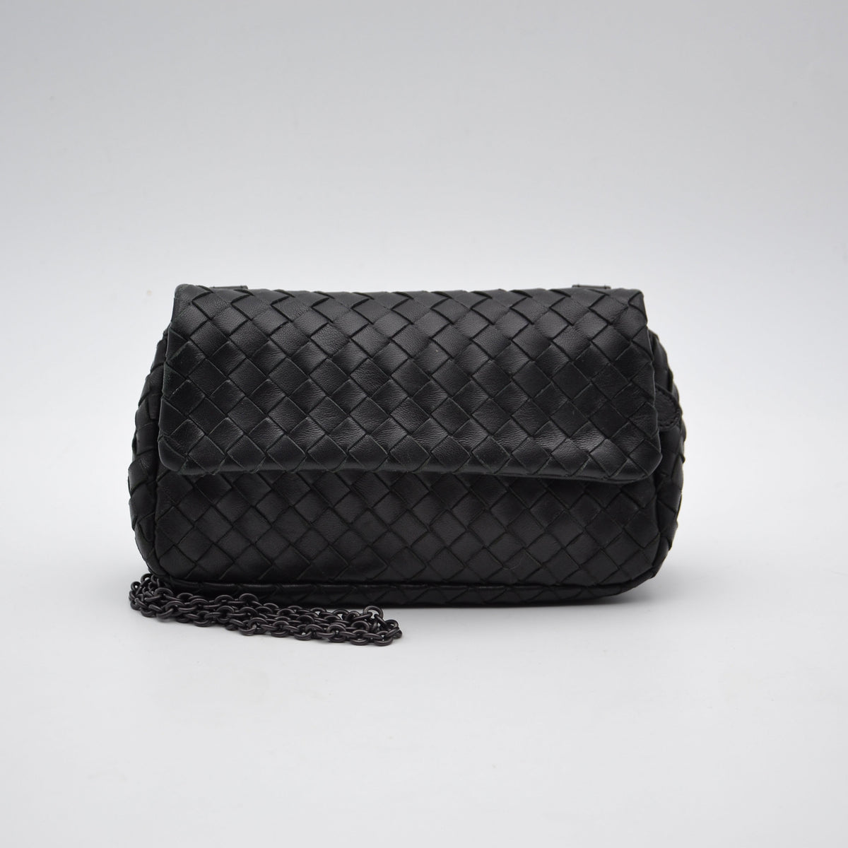 Bottega Veneta Mini Bag Intrecciato Nappa Noir