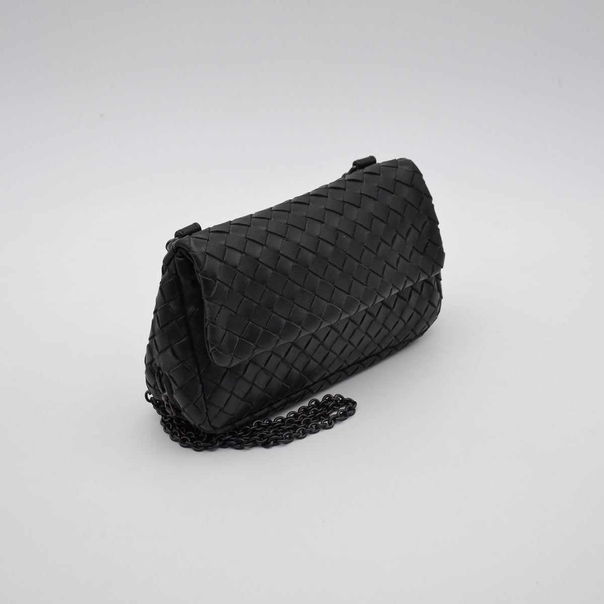 Bottega Veneta Mini Bag Intrecciato Nappa Noir