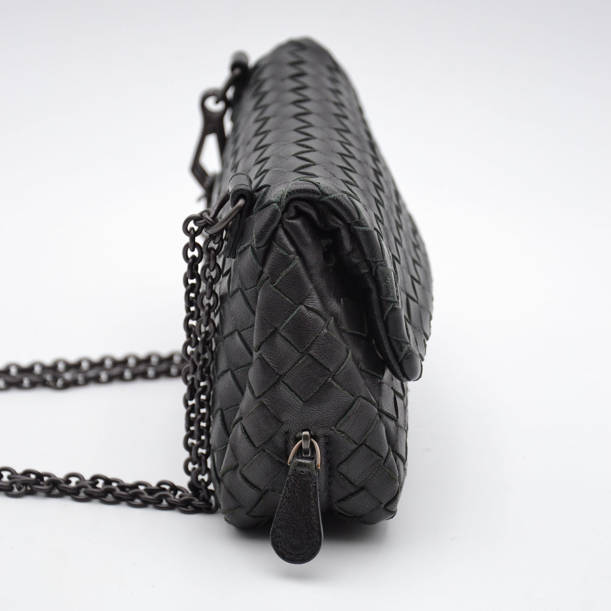 Bottega Veneta Mini Bag Intrecciato Nappa Noir