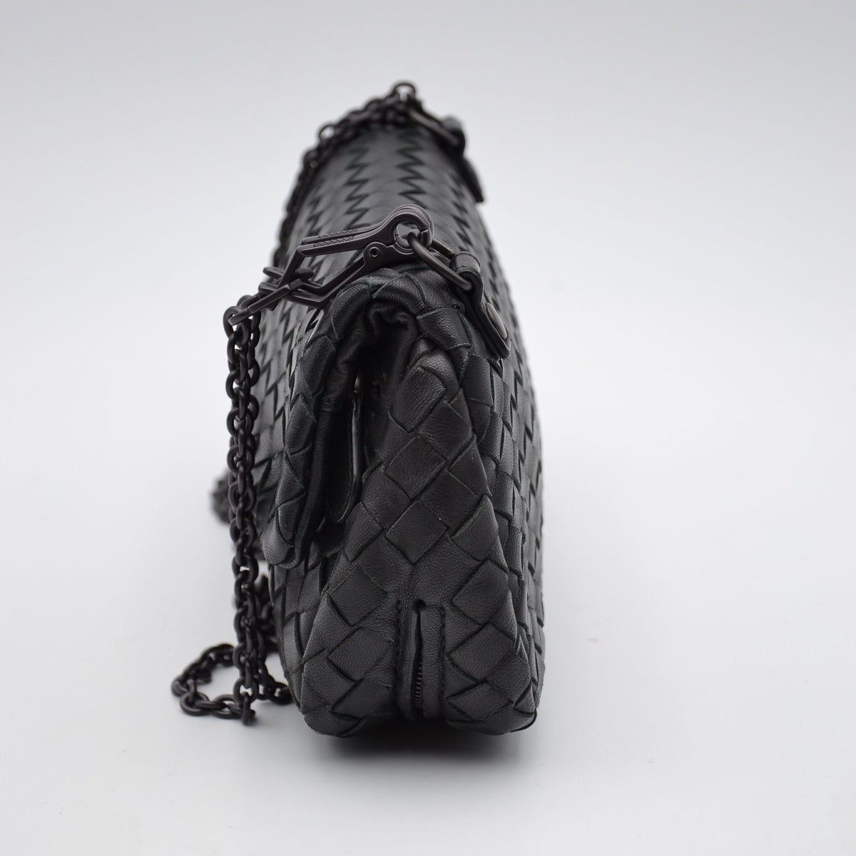 Bottega Veneta Mini Bag Intrecciato Nappa Noir