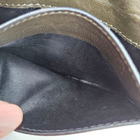 Portefeuille Bottega Veneta Intrecciato vert olive