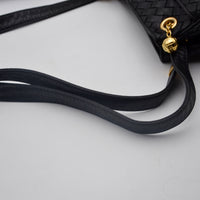 Sac Bottega Veneta Intrecciato noir vintage