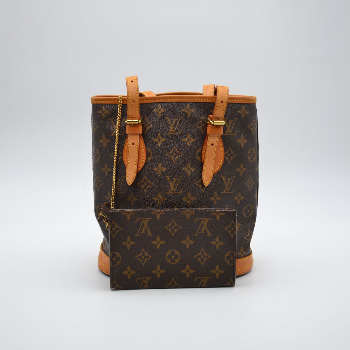 Louis Vuitton Bucket PM + pochette