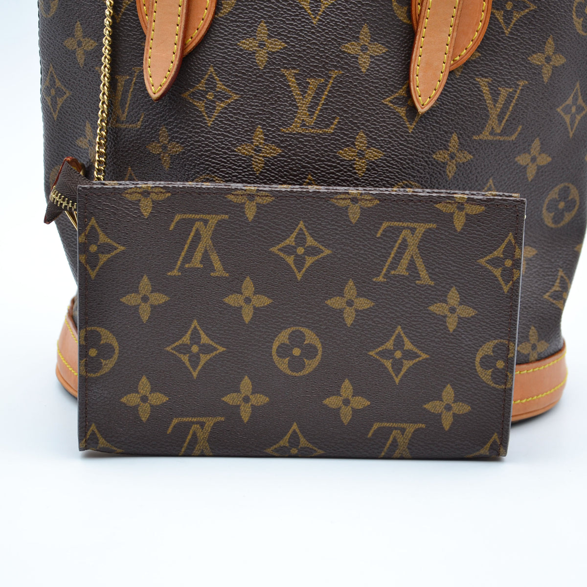 Louis Vuitton Bucket PM + pochette