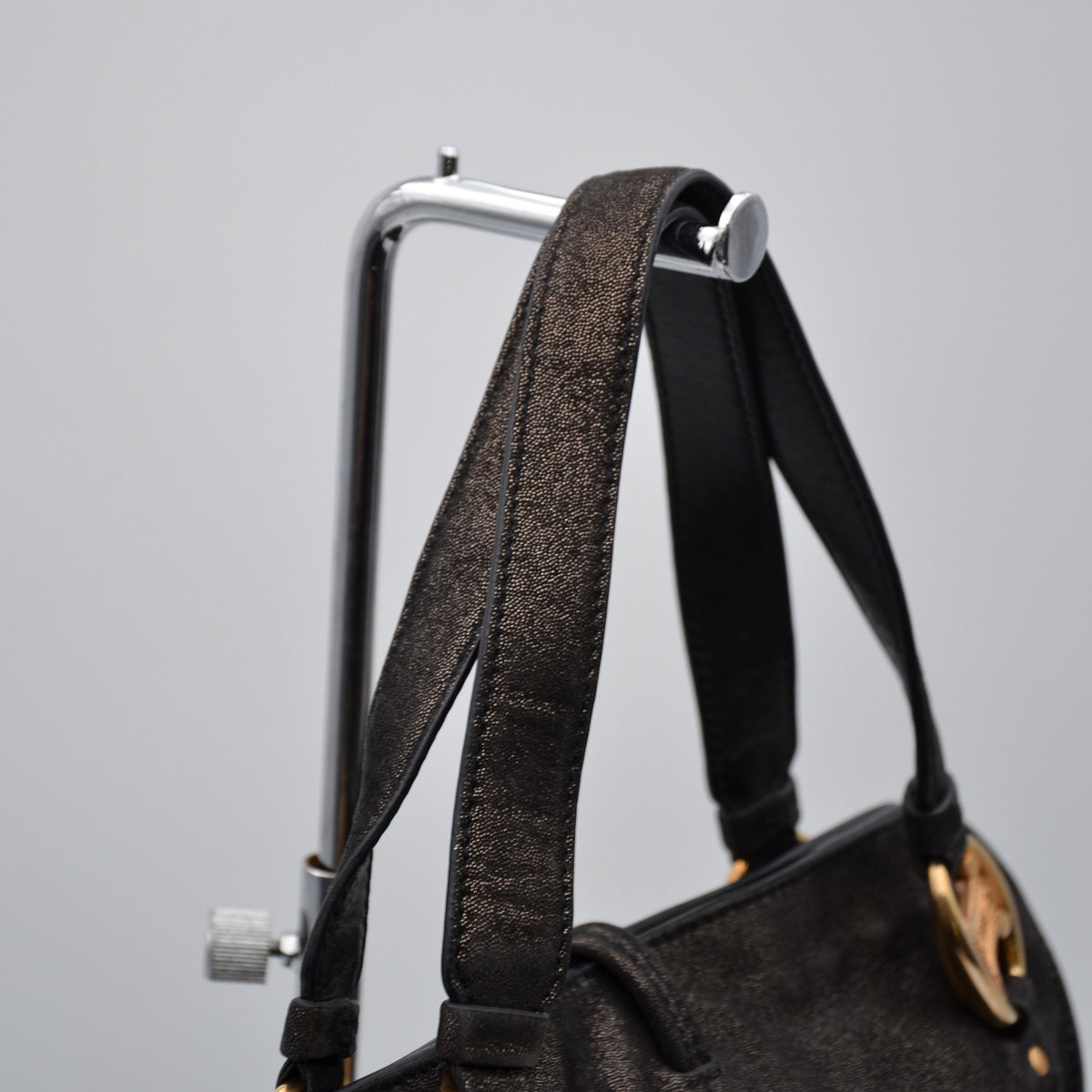 Sac Céline Vintage Logo Triomphe Suédine Irisée