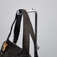 Sac Céline Vintage Logo Triomphe Suédine Irisée