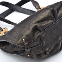 Sac Céline Vintage Logo Triomphe Suédine Irisée