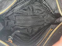Sac Céline Vintage Logo Triomphe Suédine Irisée