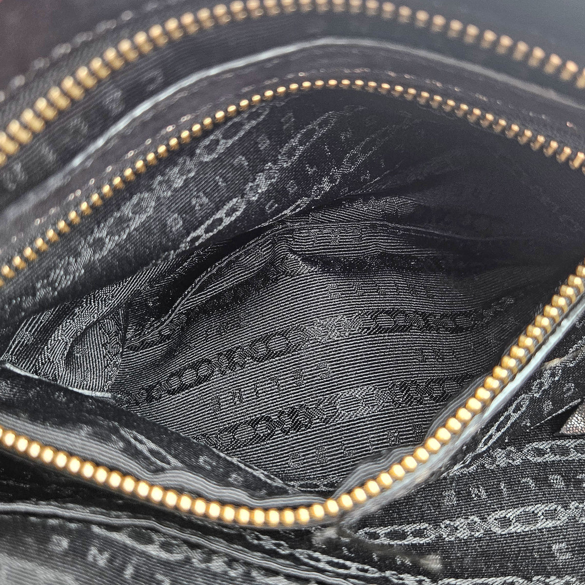 Sac Céline Vintage Logo Triomphe Suédine Irisée
