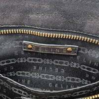 Sac Céline Vintage Logo Triomphe Suédine Irisée