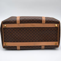 Sac Boston Céline Macadam Vintage Toile Enduite