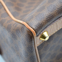 Sac Boston Céline Macadam Vintage Toile Enduite