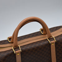 Sac Boston Céline Macadam Vintage Toile Enduite