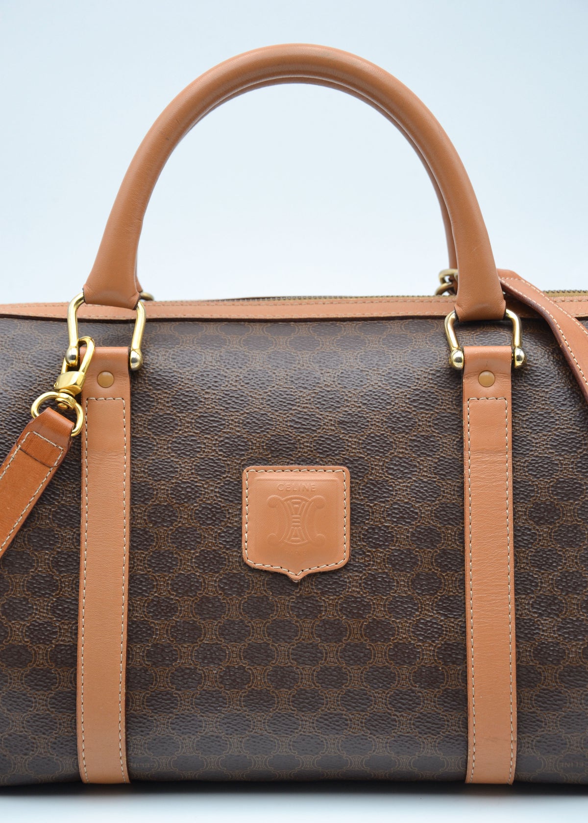 Sac Céline Boston Macadam bandoulière vintage