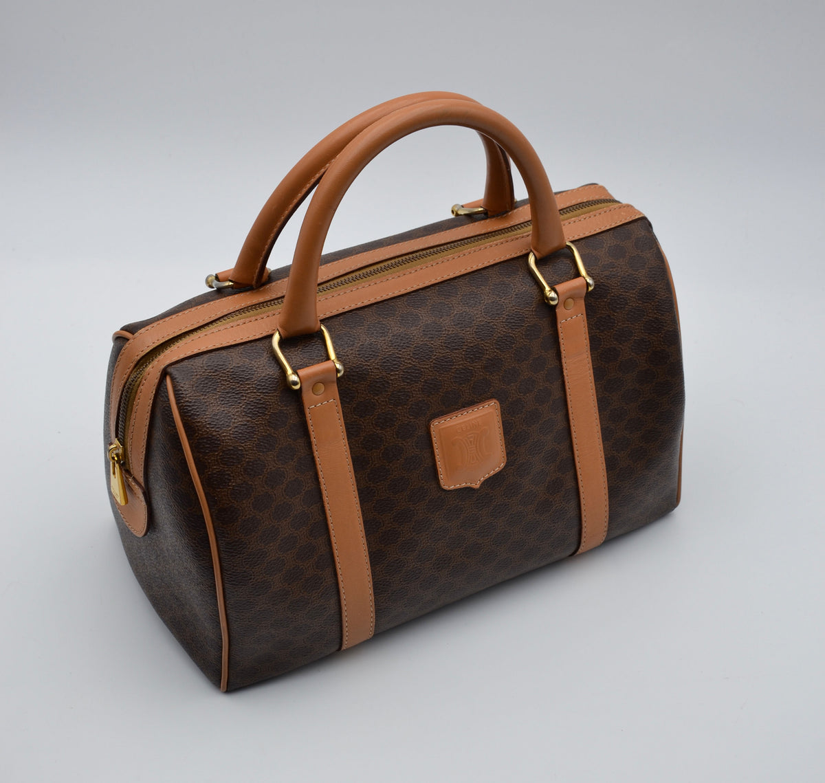 Sac Céline Boston Macadam bandoulière vintage