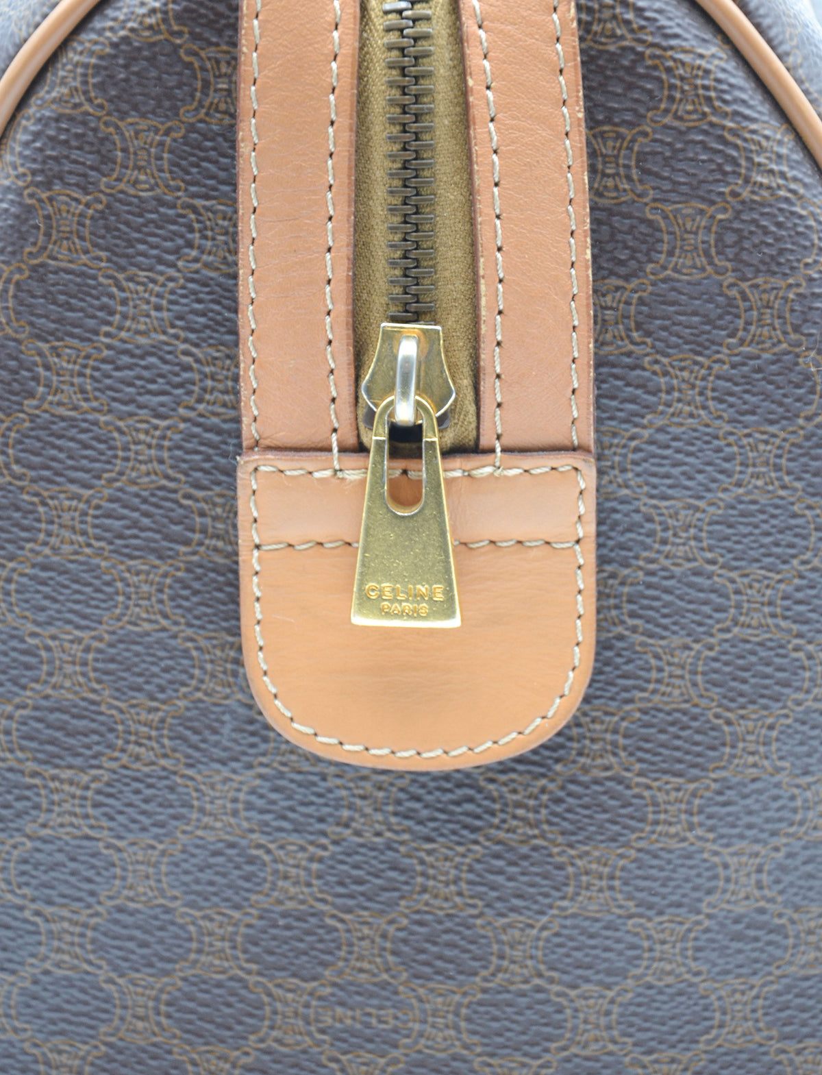 Sac Céline Boston Macadam bandoulière vintage