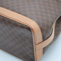 Céline Bucket Toile Macadam Vintage Small