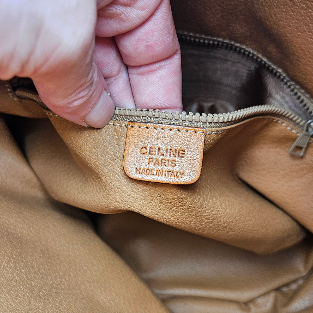 Sac Céline Macadam bucket vintage