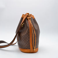 Sac Céline Macadam bucket vintage