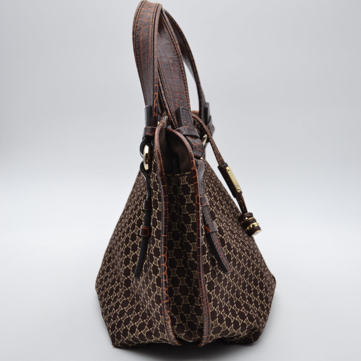 Sac Céline Toile Jacquard Monogramme Triomphe