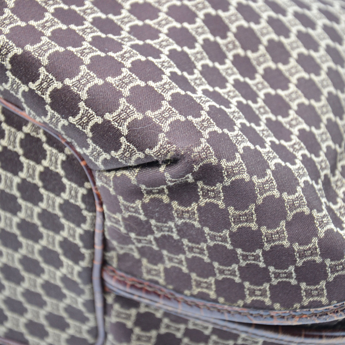 Sac Céline Toile Jacquard Monogramme Triomphe