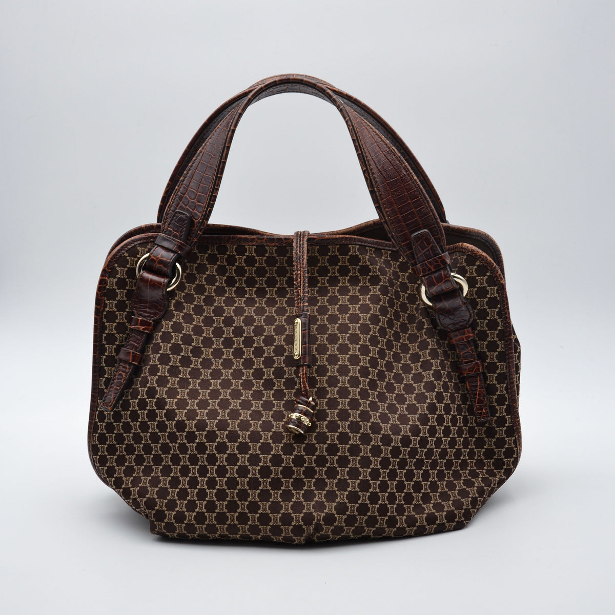 Sac Céline Toile Jacquard Monogramme Triomphe