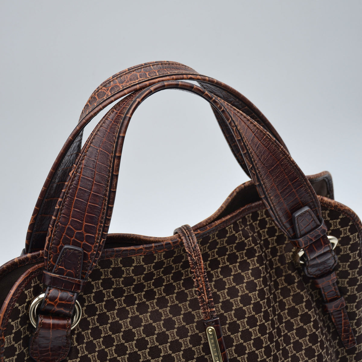 Sac Céline Toile Jacquard Monogramme Triomphe