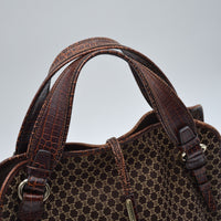 Sac Céline Toile Jacquard Monogramme Triomphe