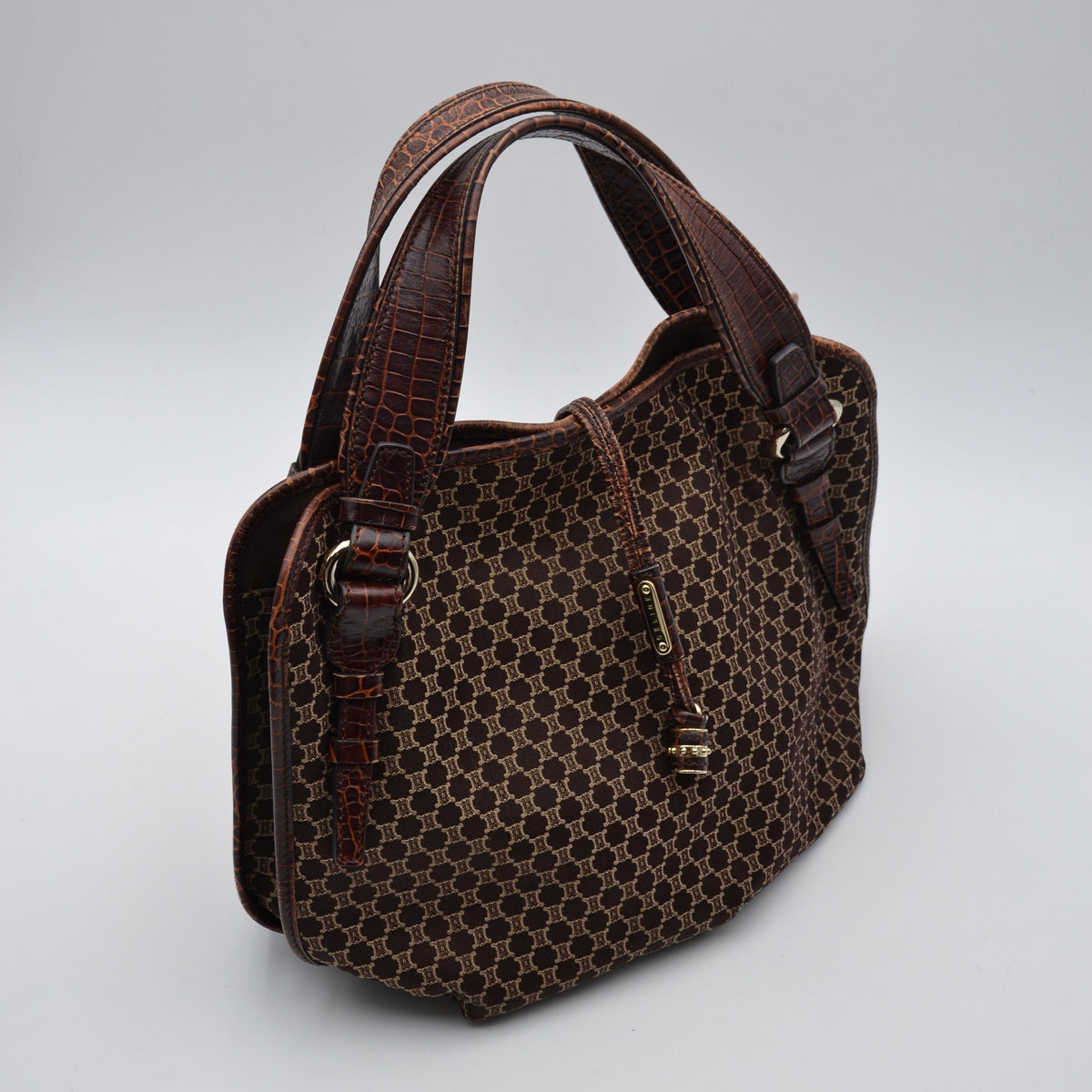 Sac Céline Toile Jacquard Monogramme Triomphe