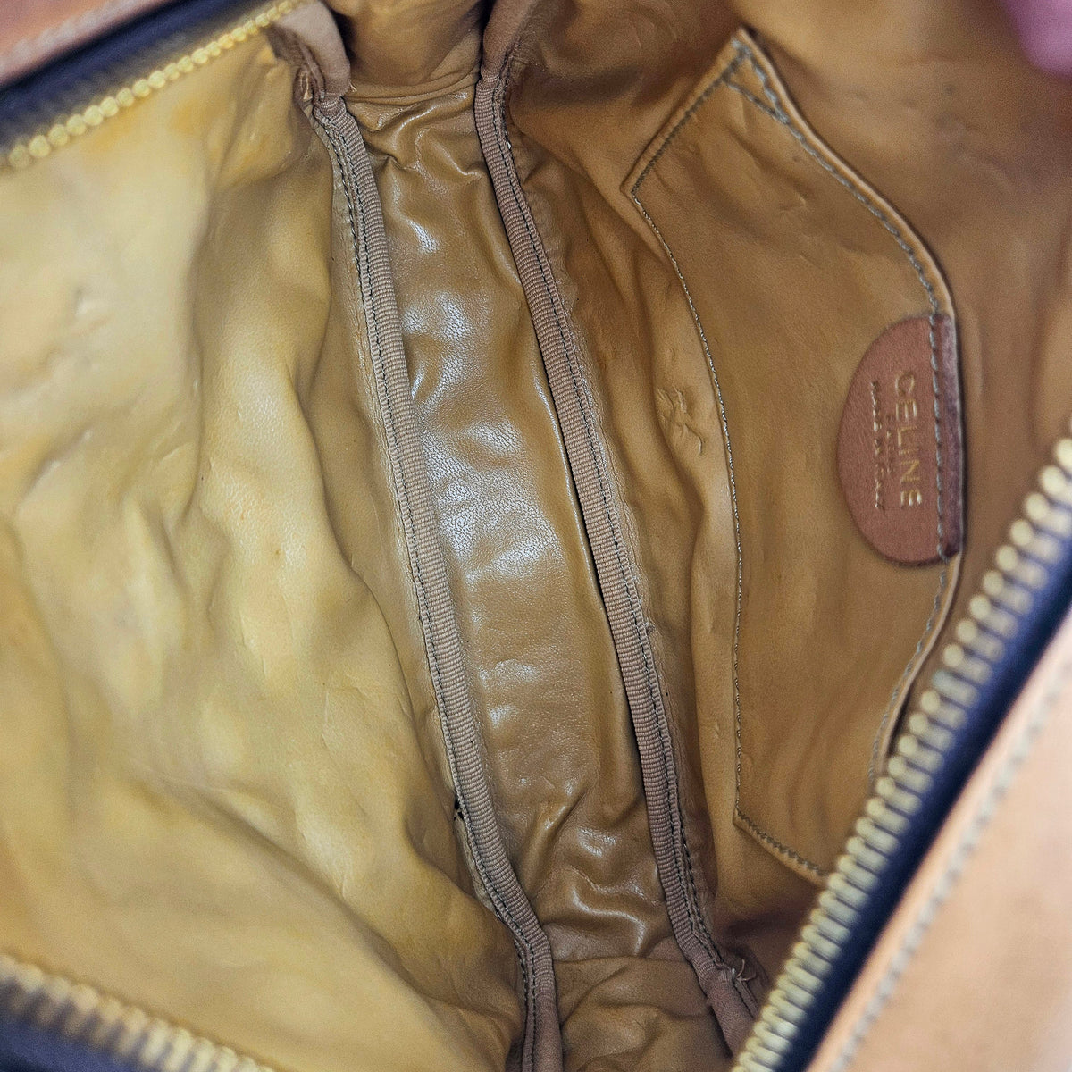 Céline Vintage Crossbody Toile Macadam
