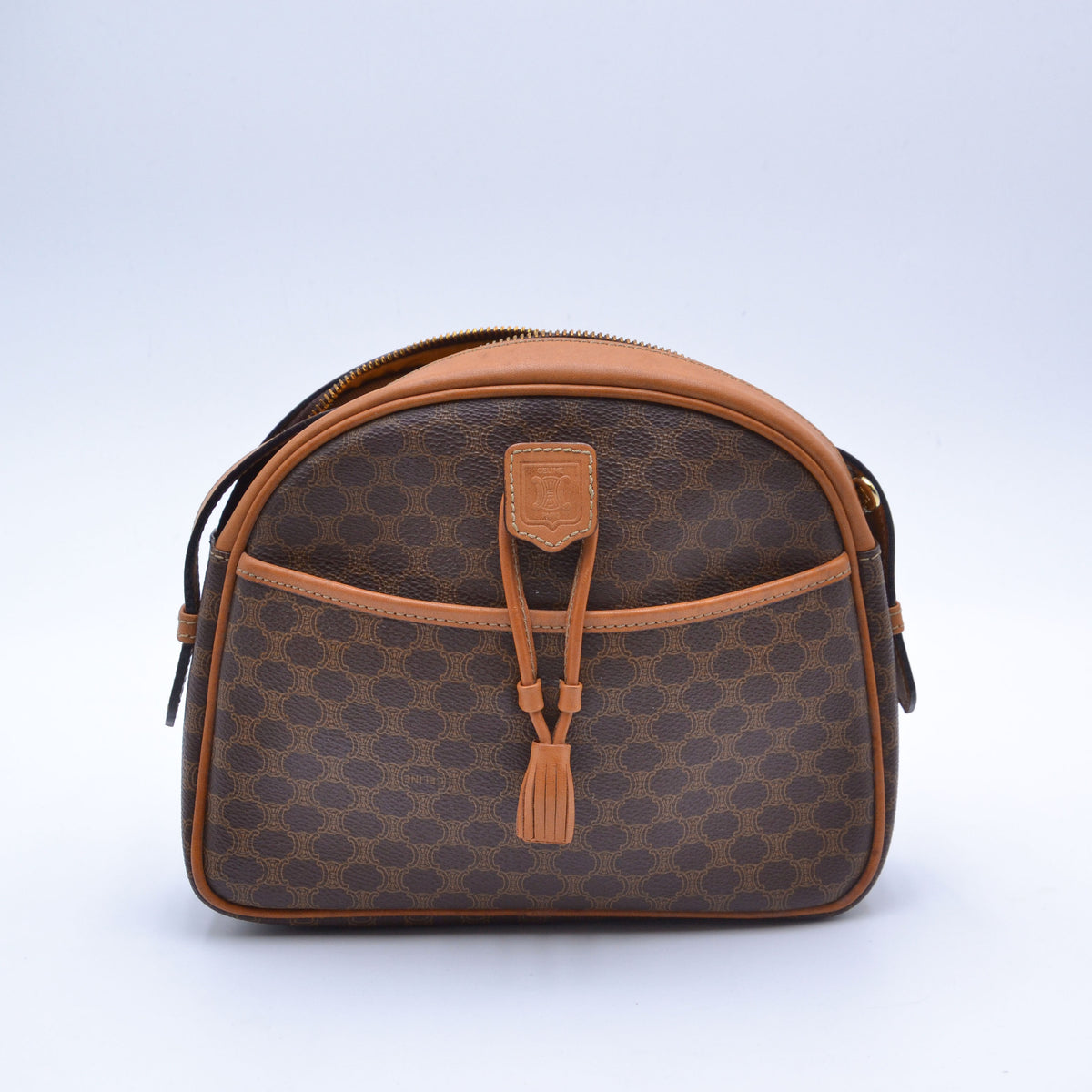 Céline Vintage Crossbody Toile Macadam
