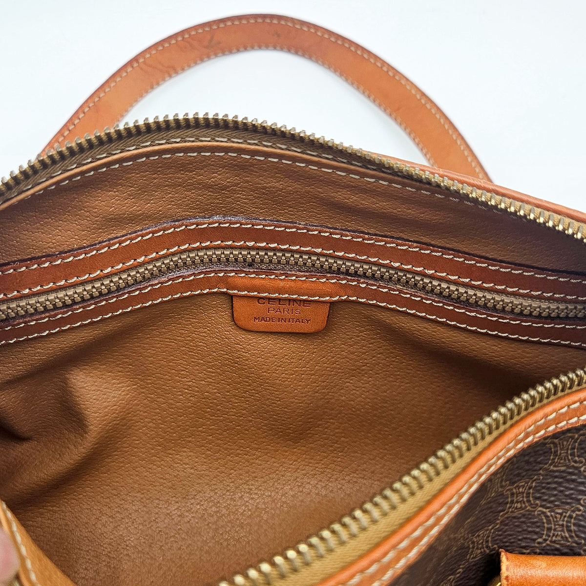 Sac Céline Papillon toile Macadam